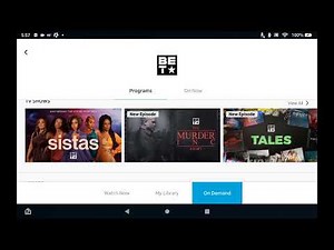 DirecTV Stream app on FireHD8 Pro Tablet, Amazon TV app..
