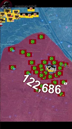 Battle of Vienna using Google Earth