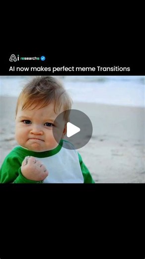 AI researches | AI on Instagram: "The smoothest transitions you've ever seen!! 🤯 Infinite seamless mega meme mashup Keyframes were used to seamlessly transition between 20 memes w/ audio Made with LumaLabsAI Audio on 🔊 📽️ : Well done @blizaine, on X #ai #memes #aigenerated #funny #comdey #meme"