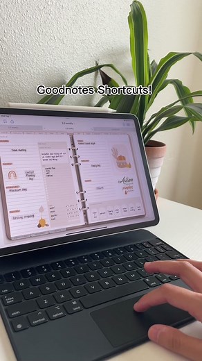 Fun and Productive Goodnotes Shortcuts for Digital Planning on the iPad