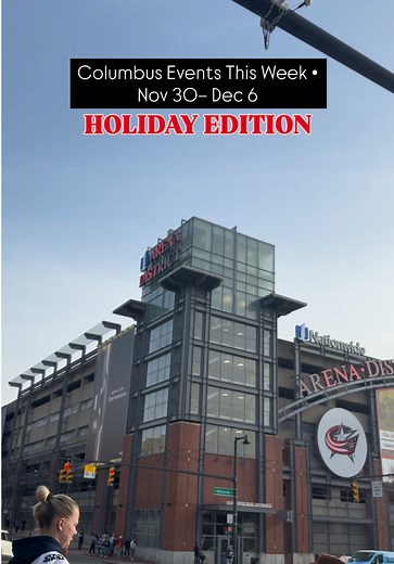 Columbus has so many holiday events this week, so I pulled them all together for you in one spot. If you’re trying to get into the Christmas mood, this is your sign to go do something festive. If you want my full Holiday Guide with 100 things to do all season, just comment HOLIDAY and I’ll send it to you. 🎄✨ #ColumbusOhio #ColumbusEvents #ColumbusWeekend #ThingsToDoInColumbus #ColumbusHolidays CbusHoliday
