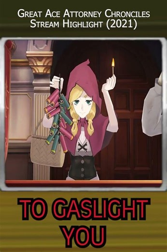 GASLIGHTER #greataceattorney #aceattorney #phoenixwright