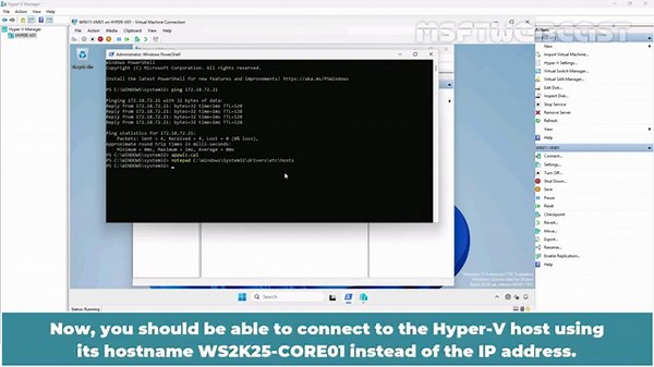 37. How to Remotely Manage Workgroup Hyper-V Server | Windows Server 2025