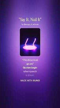 "Say It, Nail It" - Inverted Commas / Speech Marks