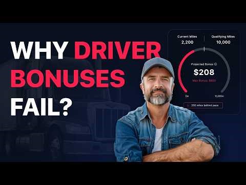 Driver Bonus Software: Make Incentives Clear, Visible & Trusted | FleetOps