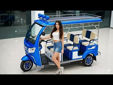 Free Sunlight = Free Ride? 😲 2026 SN Solar Energy Electric Rickshaw Full Review | Price & Range”