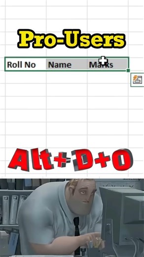 Enter Data in Excel Like a Pro - Use This Hidden Form Trick! #ExcelTips #DataEntry #keyboard #excel