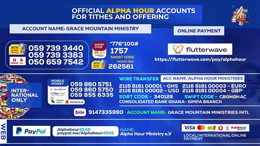 ALPHA HOUR EPISODE 1229 || 4 YEARS OF GOD'S HELP || MONDAY, 9TH FEBRUARY, 2026 #PastorAgyemangElvis #4yearsofGodsHelp #OneHourInprayer #12amGhanaianTime #9thFabruary2026 #EverydayWithGodIsEverydayInVictory #AlphaHour #AlphaHourWithPastorElvis #PrayerAndTestimonyAltar #12amGMT Copyright Disclaimer: Under Section 107 of the US Copyright Act 1976, allowance is made for fair use for purposes such as criticism, comment, news reporting, teaching, scholarship, and research. And the Ghana Copyright Act,