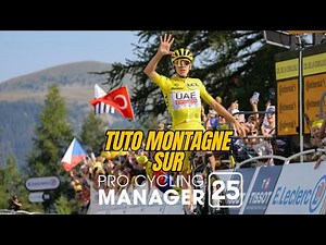 Tutorial for managing mountain stages on Pro Cycling Manager 25!