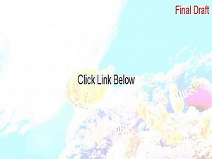 Final Draft Cracked - Download Now (2015)