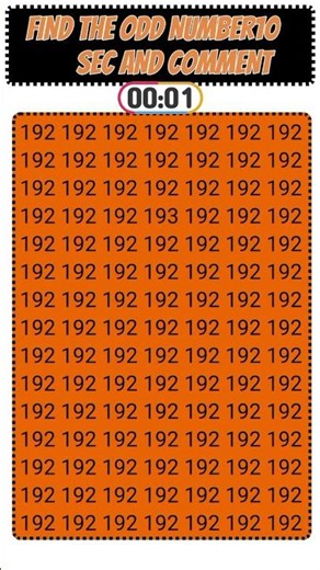 🧠 Mind Blowing IQ Test | Different One Challenge