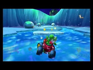 Mario Kart 7: Rosalina's Ice World Gameplay