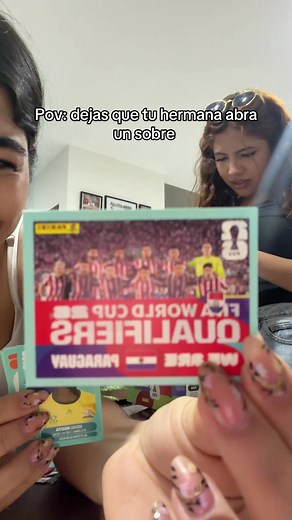 Pov: dejas que tu hermana abra un sobre - reacción sorpresa