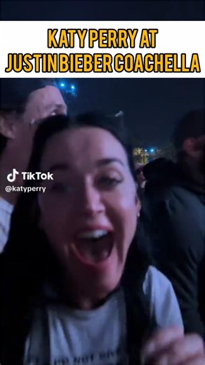 katy perry enjoying justin bieber coachella