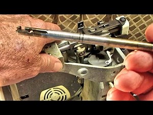 Remove Replace Clean Set Height of Needle Bar Singer Model 353 Genie