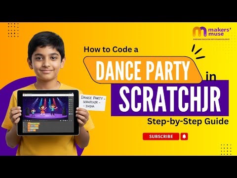 How to Code a Dance Party in ScratchJr | Step-by-Step Guide | ‪@makersmuse_stemeducation‬