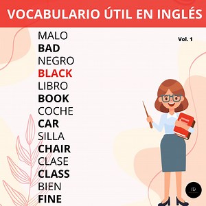 Aprende y practica vocabulario útil en inglés vol. 1 Mejora tu inglés ya.✍ #AprendeInglés #InglésDefinitivo #ExpresionesCortas #inglesfacil #ingles #inglesdefinitivo #inglésenlínea #cursodeingles | Inglés Definitivo