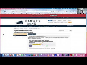 Introduction to DOIs (Digital Object Identifiers)