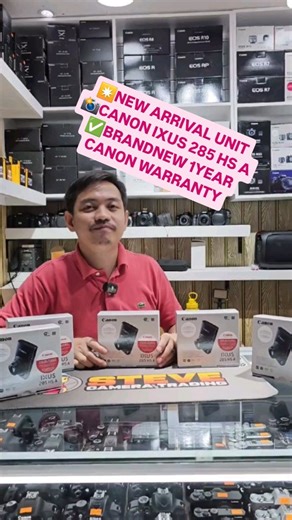 ✴️NEWEST ARRIVAL UNITS.... 📸CANON IXUS 285 HS A DIGITAL CAMERA ✅️BRANDNEW 1YEAR CANON WARRANTY ✅️20.2 MEGAPIXELS ✅️FULL HD VIDEO RECORDING ✅️12X OPTICAL ZOOM ✅️WIFI READY 📩DM US FOR FULL DETAILS 🚚COD NATIONWIDE | Steve Camera Trading