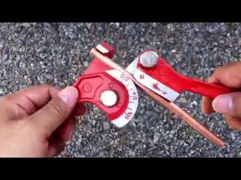 銅管を曲げるのにパイプベンダーを使ってみた！