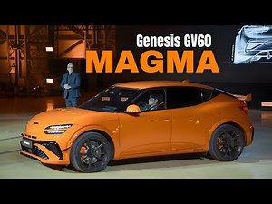Genesis GV60 Magma The High Performance Electric Crossover Nobody Saw Coming
