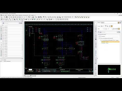 001 Présentation rapide de l'interface du logiciel (Tutoriel See Electrical Expert V5R2)