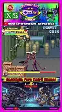 Alien vs Predator Arcade 🎮 | História Completa do Clássico da Capcom 🇧🇷
