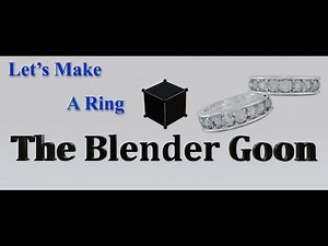 How to make a ring in Blender for SecondLife