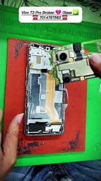 Vivo T3 Pro Broken 💔 Display Glass Change 🔥 #viral #smartphone #trending #shortsviral #song #tech