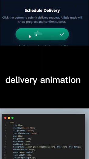 delivery animation using CSS 💯💥#coding #correctcoding #programminglanguage #html#css#youtube #beach