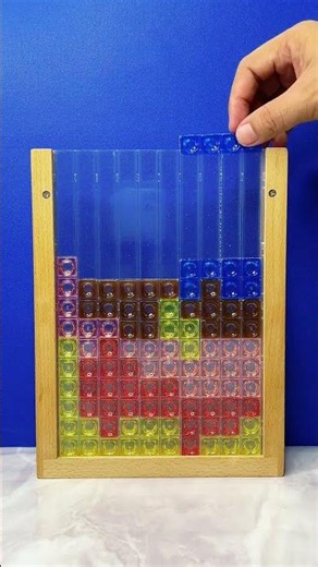 Oddly Satisfying Tetris ASMR | Blue Sea Vibes & Perfect Block Fit