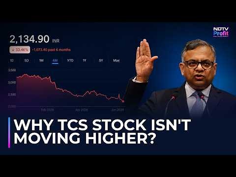 N. Chandrasekaran Reveals The Real Reason TCS Stock Is Under Pressure | AI Overhang On IT