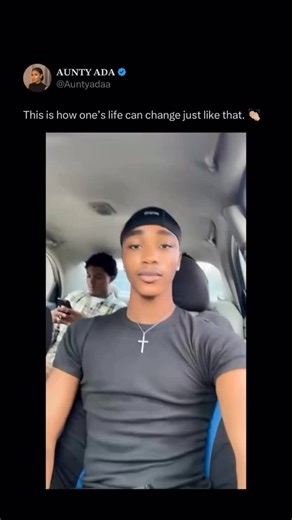 LAGOS BLOGGER | LAGOS EVENTS 🇳🇬 on Instagram: "Miracles Do happen - HAPPY SUNDAY. Young man narrates how he turned a random young boy he saw on the street to an international model 🙆🏾‍♂️👀… Omo this story is really amazing. 👏🏾😩 . 🎥: @kimb3l_"