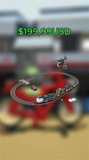 🔥 LEGO City Train $199.99 You Need to See #lego #train #shorts