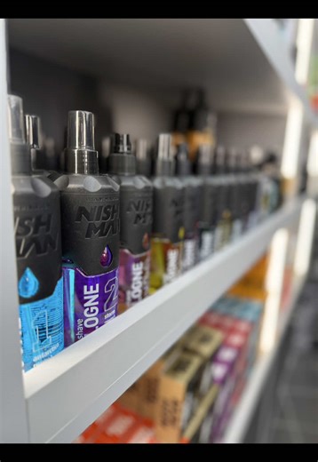 POV: Your barbershop needs a restock 👀 Nishman colognes now available at MCR Barber Supplies. (No.8 & No.12 loading… ⏳) Bulk deals available 💈 #BarberLife #BarberProducts #UKBarbers #ShopRestock #BarberTok