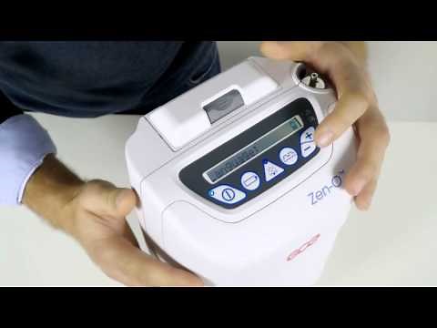 Zen-O™ - How to change language on your oxygen concentrator