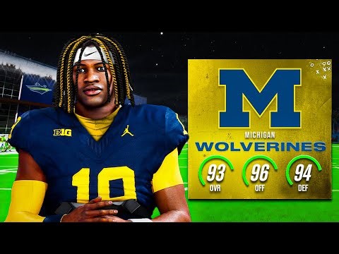 MICHIGAN IS #1 TEAM IN COLLEGE FOOTBALL 26! FULL SEASON DYNASTY S1