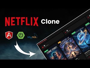 Netflix Clone — Spring Boot (Java) + Angular + MySQL | Quick Overview
