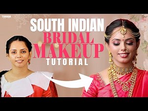 South Indian Bridal Makeup || తెలుగు Tutorials || ‪@Viharipilla‬ || TAMADA Media