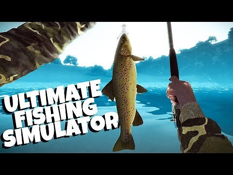 Catching HUGE TROUT! - Ultimate Fishing Simulator Gameplay