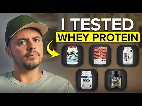 Doctor Reviews Top Whey Protein Brands (Best & Worst Revealed)