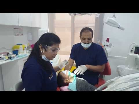 Dental treatment under IV sedation