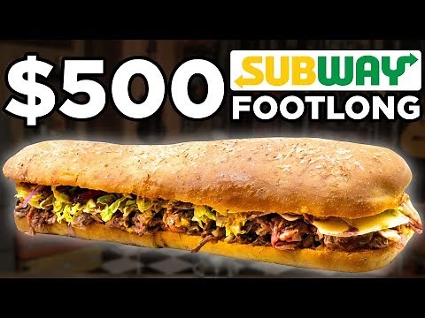 $500 Subway Footlong Taste Test
