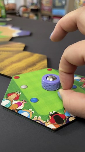 Table Golf Association - Meeple Beach Edition | Dexterity Game Review