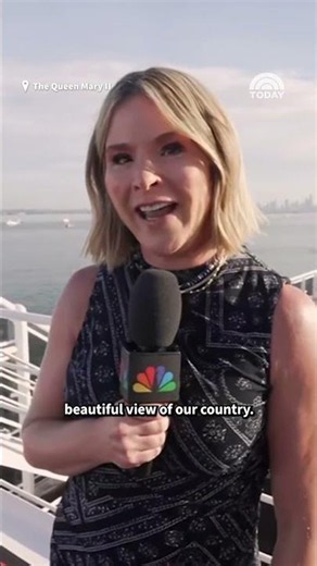 Jenna Bush Hager reports from the Queen Mary II