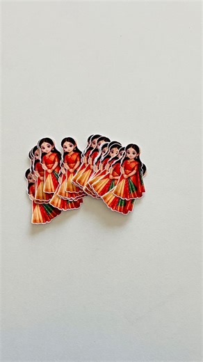 Half Saree ceremony special cutout using Cricut Maker 3 #cricut #diy #decor #halfsareefunction