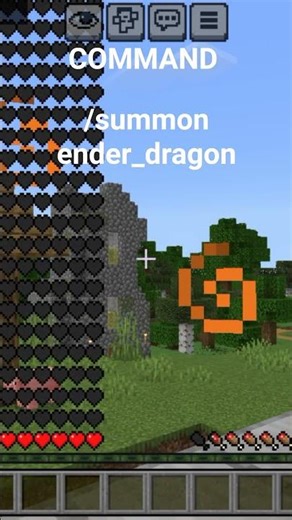 Minecraft COMMAND summon ender_dragon.
