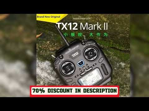 A must-have product! RadioMaster TX12 MKII 2.4G CC2500 / ExpressLRS ELRS 16CH EdgeTX / OpenTX Comp