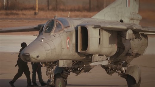 Watch India’s last swing-wing fighter roar back into the sky