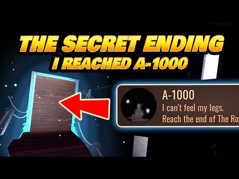 I Reached the Secret Ending (A-1000) in Roblox Doors